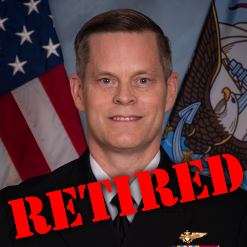 Navy Vice Admiral Jeffrey Hughes